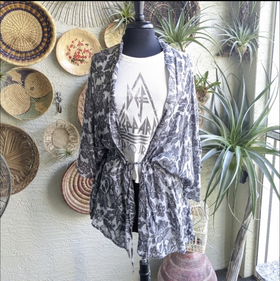 Lane Bryant Other - Lane Bryant Plus Kimono One size Swim Cover up